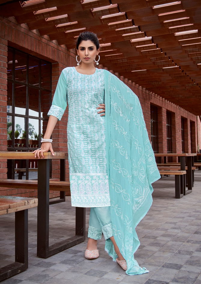 Parra Zoya New Designer Festive Wear Kurti Pant and Dupatta Readymade Collection